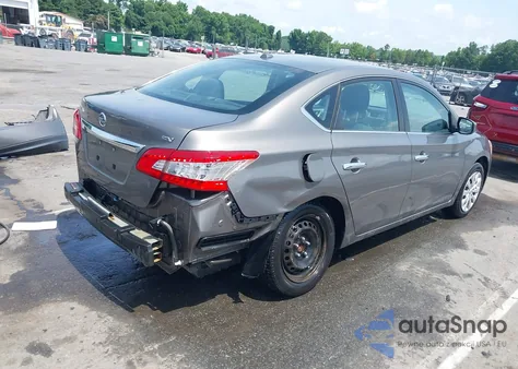 2015 Nissan Sentra Fe+ S/S/Sl/Sr/Sv z USA, uszkodzony, nr VIN 3N1AB7AP2FL654726